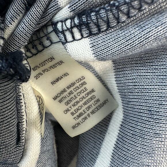 Calvin Klein NWT Track Jacket Womens 1X Navy Ivory Velour Striped Performance - Picture 7 of 8